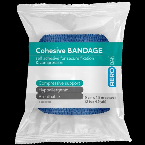 **AeroBan Cohesive Bandage 5cm x 4.5m