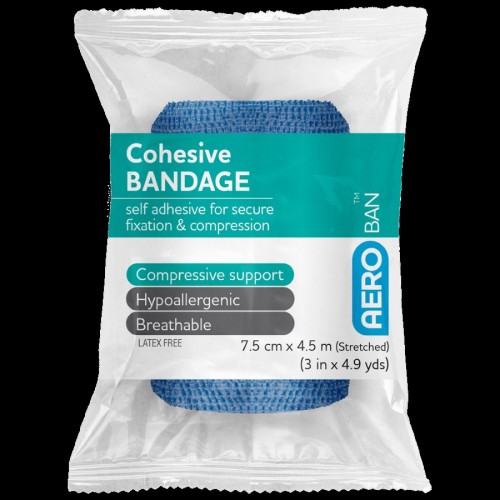 AeroBan Cohesive Bandage 7.5cm x 4.5m