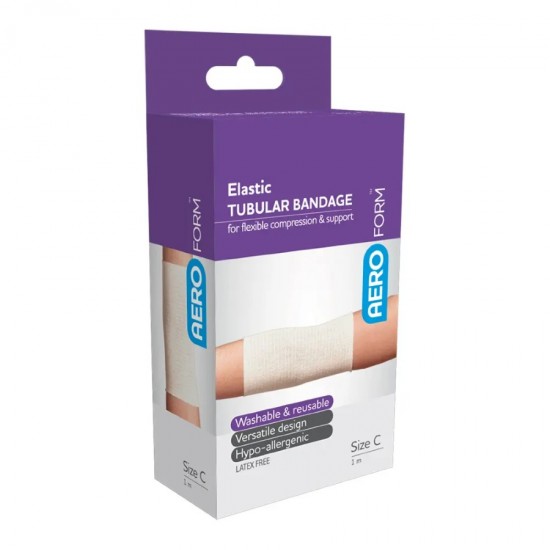 AeroForm Elastic Tubular Bandage Size C - 1m