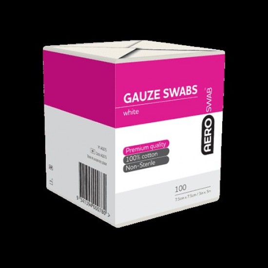 AeroSwab Gauze Swabs 7.5 x 7.5cm