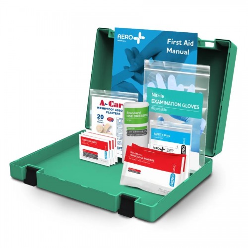 AeroKit 1 Person First Aid Kit HSE Compliant (Hard Carry Case)