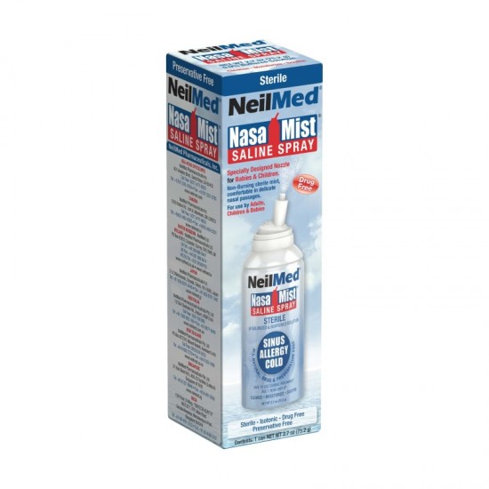 Neilmed NasaMist Saline Spray 75ml Isotonic