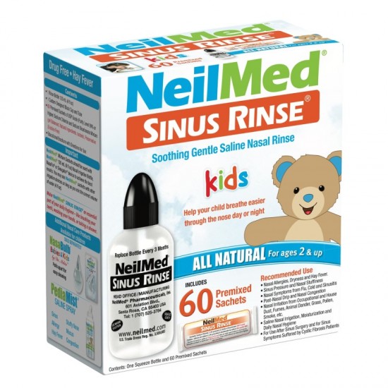 Neilmed Sinus Rinse Paediatric (Kids) Kit +60 Sachets
