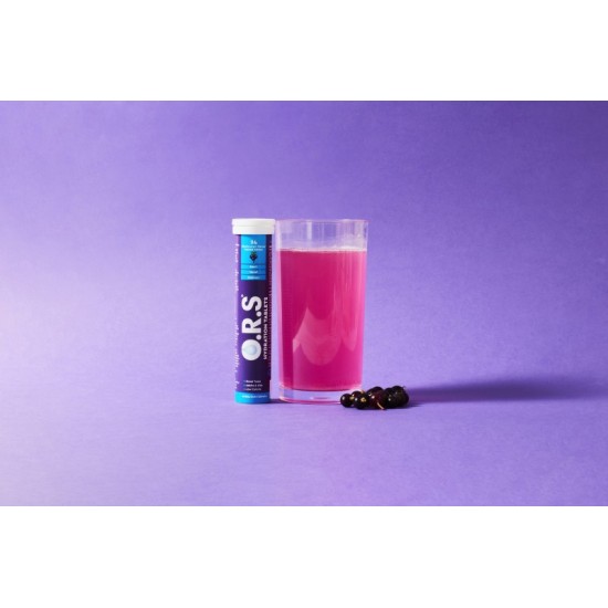 **O.R.S. Hydration Tablets 24's Blackcurrant 