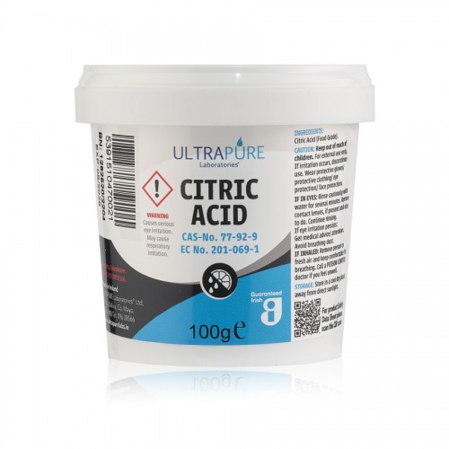 **Ultrapure Citric Acid BP 100g