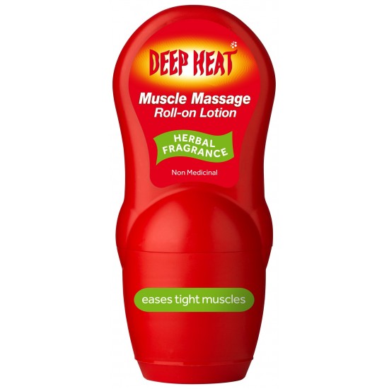 Deep Heat Muscle Massage Roll On Lotion 50g