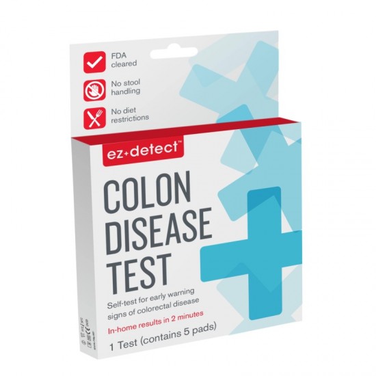 EZ+ Detect Colon Disease Test - 1 Test  (contains 5 pads)