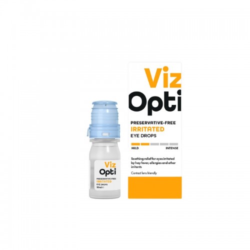 Viz Opti Eye Drops 10ml Preservative Free Irritated Eyes