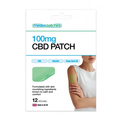 Medex Essentials Patches CBD 100mg 12's