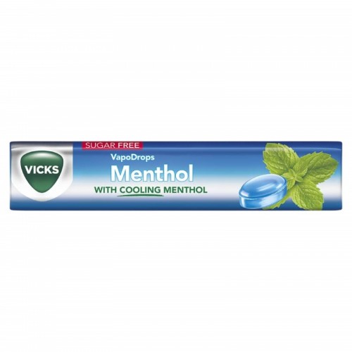 Vicks Sugar Free VapoDrops Lozenges 42g Menthol (stick)