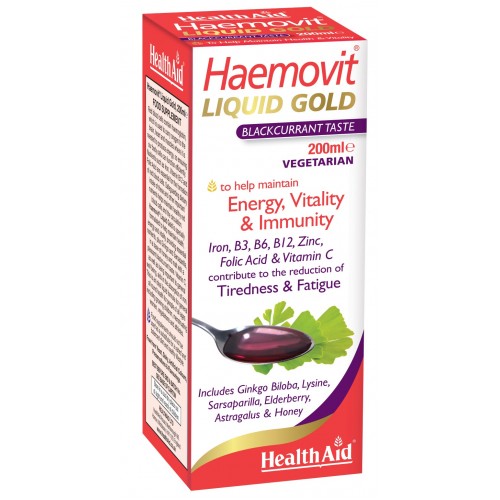 Healthaid Haemovit Liquid Gold 200ml