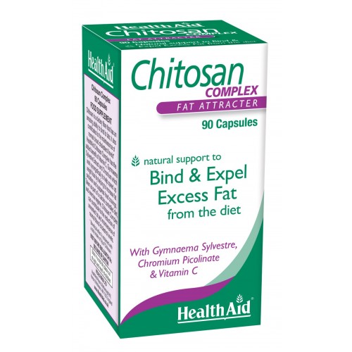Healthaid Chitosan Complex (Fat Attractors) Capsules 90's (D)