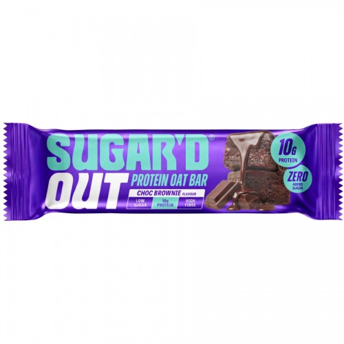 Sugar'd Out Protein Bar Choc Brownie 62g