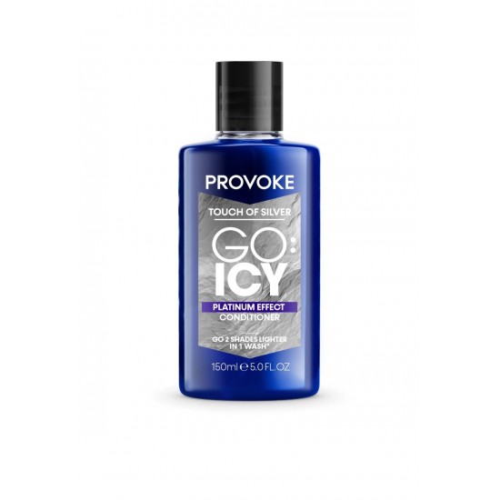 **Provoke Touch of Silver Go: Icy Platinum Effect Conditioner 150ml