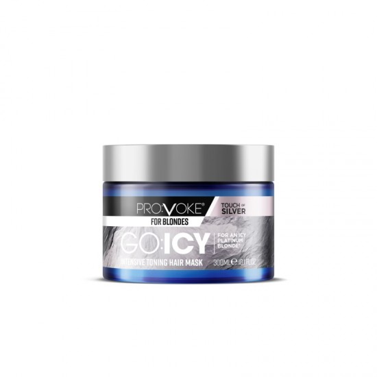 Provoke Touch of Silver Go: Icy Intensive Toning Hair Mask 300ml