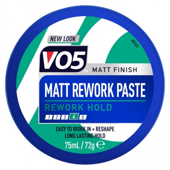 **VO5 75ml Matt Rework Paste