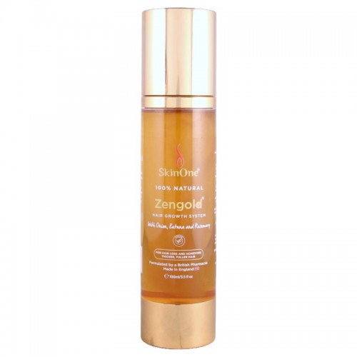 SkinOne 100% Natural ZenGold Hair Growth System 100ml