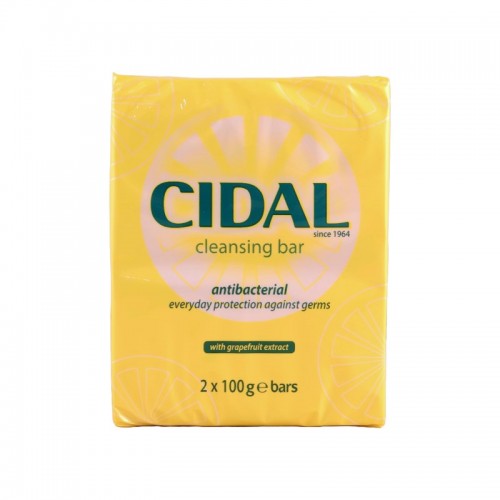 Cidal Anti-Bacterial Bar Soap 2pk