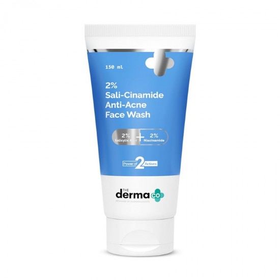 The Derma Co 2% Sali-Cinamide Anti-Acne Face Wash
