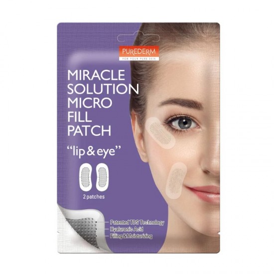 **Purederm Miracle Solution Micro Fill Patch - Lip & Eye