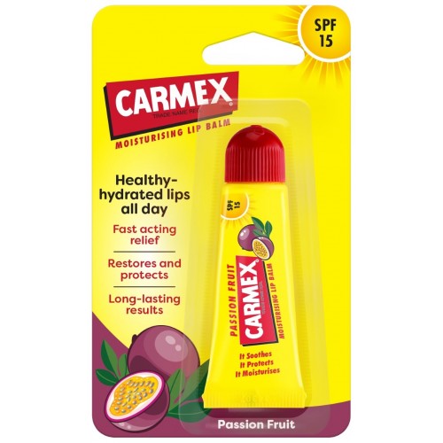 Carmex Lip Balm Tube 10g Passion Fruit