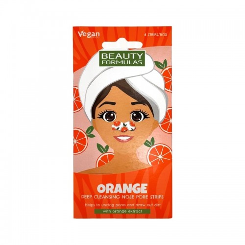 BF Deep Cleansing Nose Pore Strips 6's Orange