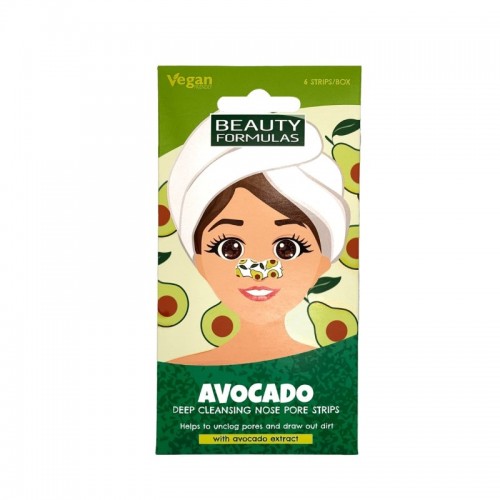 BF Deep Cleansing Nose Pore Strips 6's Avocado