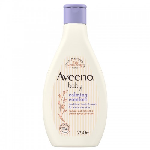 Aveeno Baby Calming Comfort Bedtime Bath & Wash 250ml