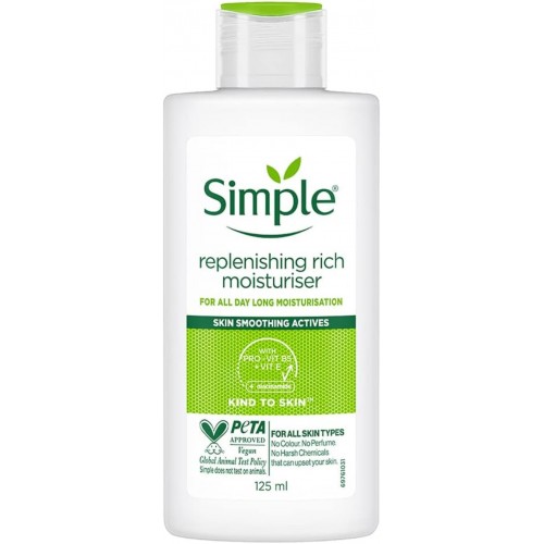 **Simple Replenish Rich Moisturiser 125ml