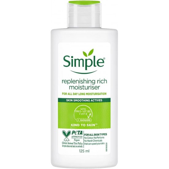 Simple Replenish Rich Moisturiser 125ml