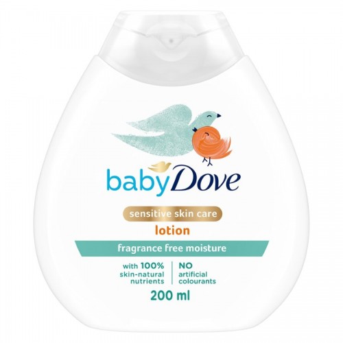 Dove Baby Fragrance Free Lotion 200ml