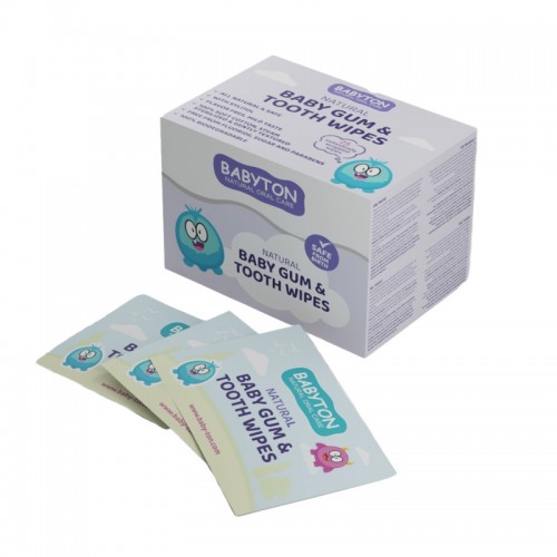 Babyton Natural Oral Care Natural Baby Gum & Tooth Wipes 25's