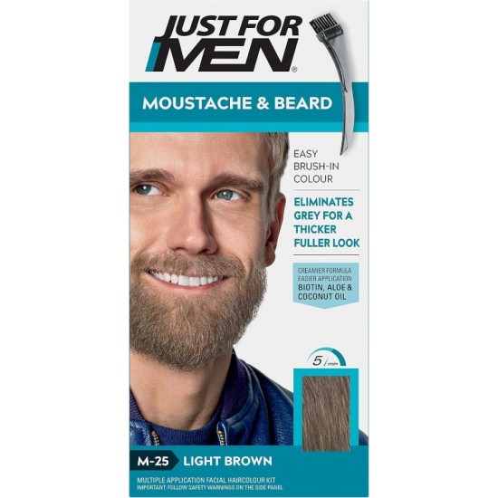 Just For Men Beard Colour Light Brown M25