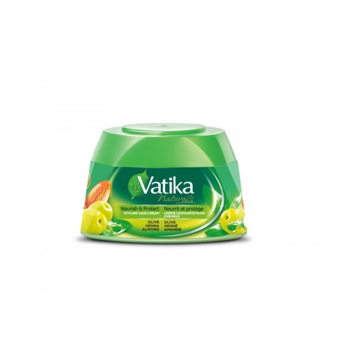 Vatika Styling Hair Cream 210ml Nourish & Protect Olive