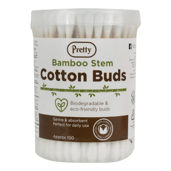 Pretty Cotton Buds 100's Bamboo Stem