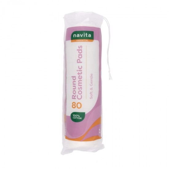 Navita Essential Cosmetic Pads 80's Round