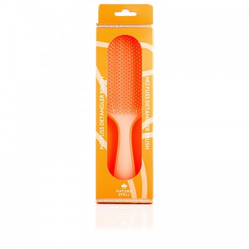 Nature Spell No Fuss Detangler Brush Orange