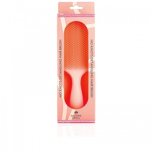 Nature Spell No Knots Detangling Hair Brush Pink