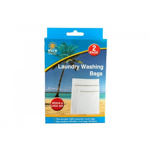 Sure Travel Laundry Washing Bags 2pk