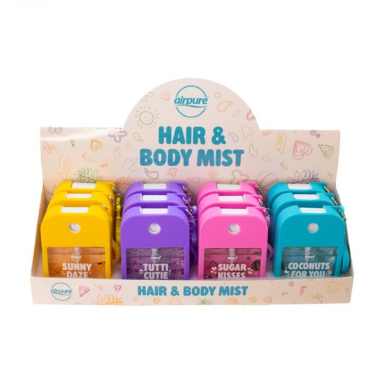 Airpure Hair & Body Mist 35ml Assorted