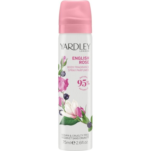 Yardley Body Spray 75ml English Rose