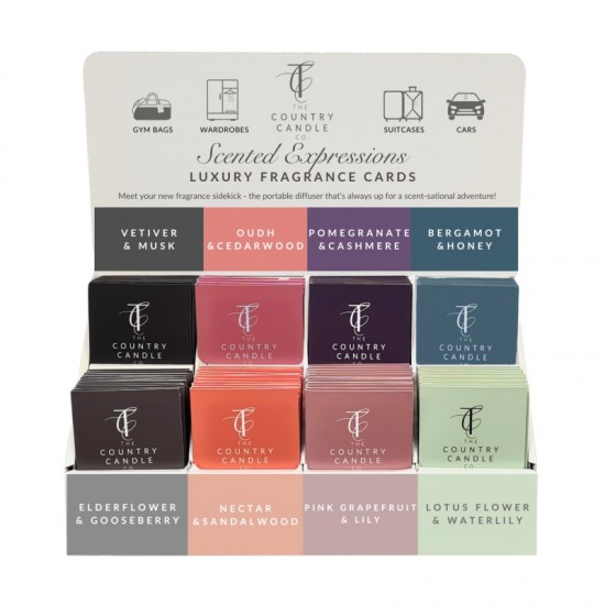 The Country Candle Co - Scented Expressions Fragrance Cards Assorted The Country Candle Co - Scented Expressions Fragrance Cards Assorted