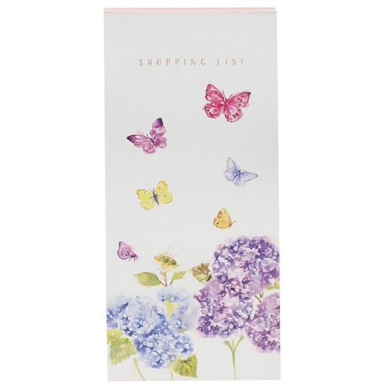 Magnetic Shopping List Butterfly Blossom LP95749