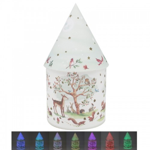 *CHECK OR 83352*  LED Colour Changing House Forest Friends LP74458 (D)