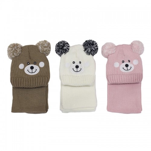 Kids Hat & Scarf Assorted LP53948 (D)