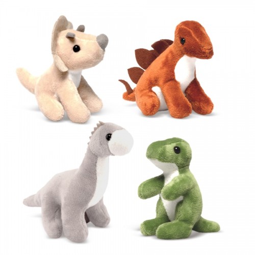 **Little Living Nature Mini Buddies Assorted 10cm Dinosaur (Blue Box)