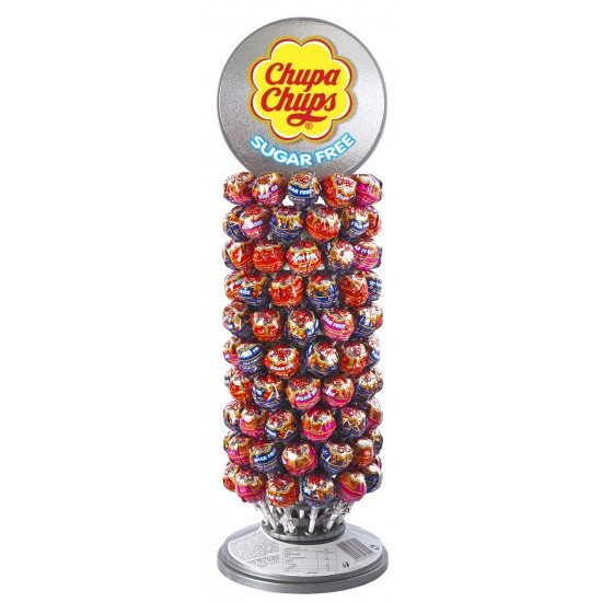 Chupa Chups Lollipops Carousel Sugar Free